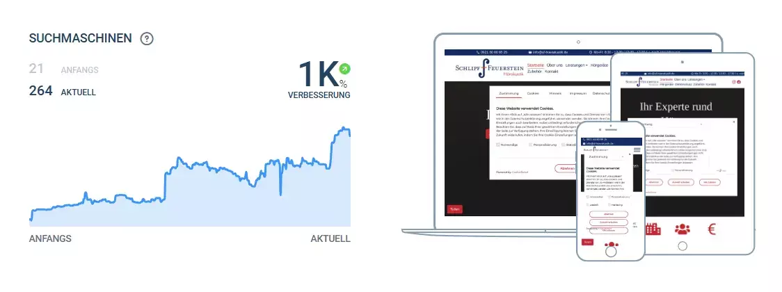 Sichtbarkeit bie Google & Co. SF Hörakustik Sichtbarkeit bie Google & Co. SF Hörakustik