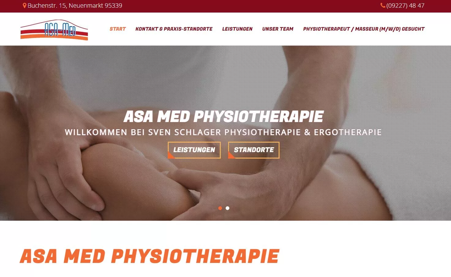 ASA Med Physiotherapie ASA Med Physiotherapie