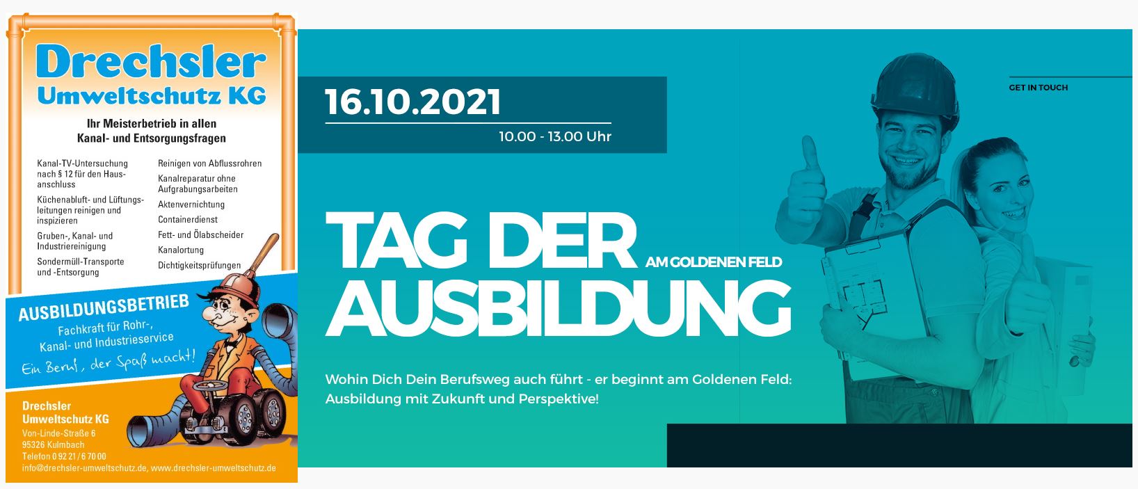Tag der Ausbildung Drechsler Umweltschutz KG Tag der Ausbildung Drechsler Umweltschutz KG