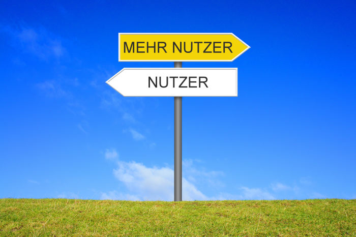 Mehr Nutzer, mehr Klicks, mehr Besucher Mehr Nutzer, mehr Klicks, mehr Besucher